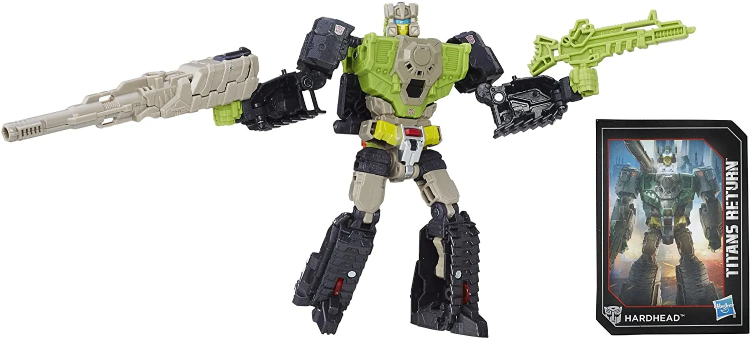 Hardhead and Furos | Titans Return Transformers Figure | TFSource