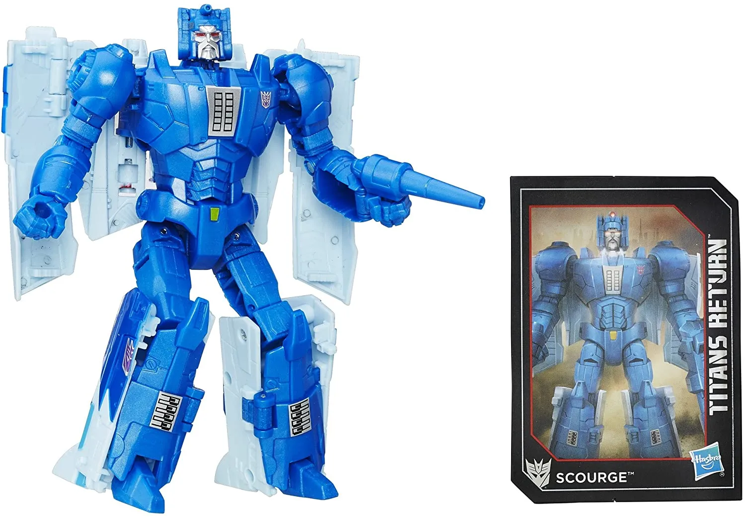 Scourge and Fracas | Titans Return Transformers Figure | TFSource