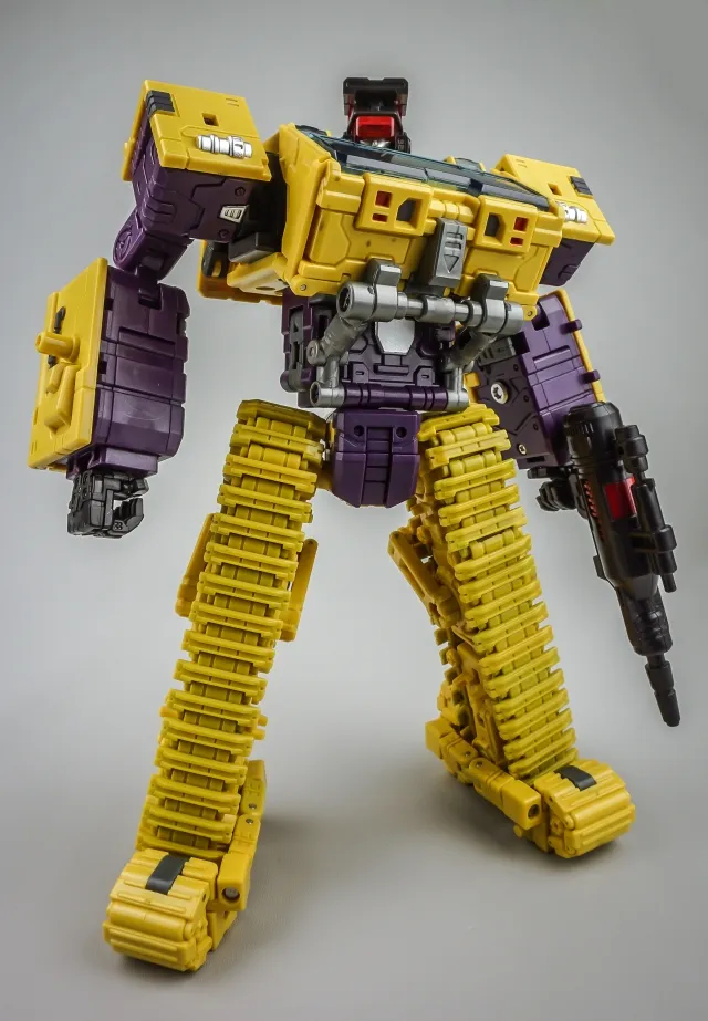TW-C01B Bulldozer Yellow Version | Toyworld Constructor Combiner