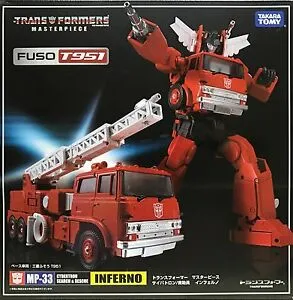 MP-33 Inferno | Masterpiece G1 Transformers Figure | TFSource