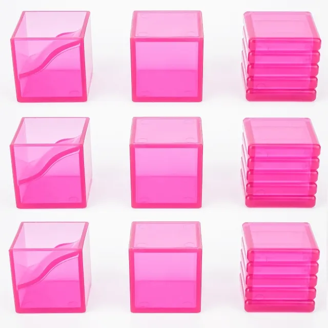 KP-15 E-Nergeon Cubes Set of 9 Pink Version | KFC Toys