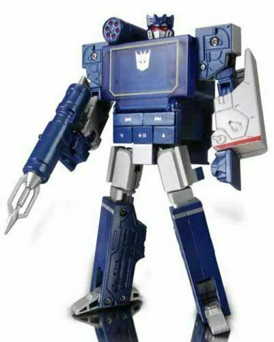 MP3 Player Soundwave Spark Blue Version | Transformers Music Label