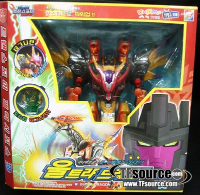 GD-07 Flame Convoy Korean Version Ultra Class | Transformers Galaxy Force Cybertron