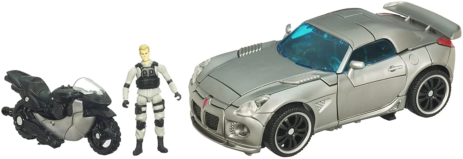 Autobot Jazz with Captain Lennox | Human Alliance Transformers