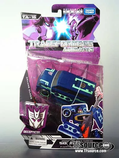 Transformers Animated Soundwave 輸入品 TA16 Soundwave | Transformers Animated Figure by Takara Tomy