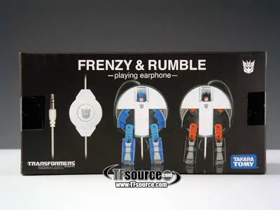 Frenzy and Rumble Headphones | Transformers Music Label