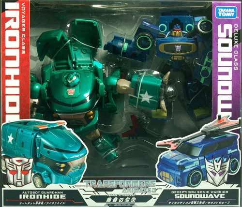 Bulkhead vs Soundwave | Japanese Transformers Animated Figure