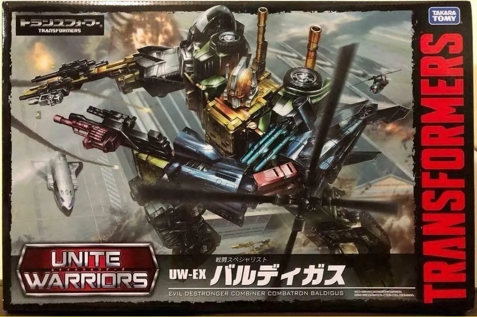 UW-EX Baldigas Combiner Set of 5 | Unite Warriors Transformers