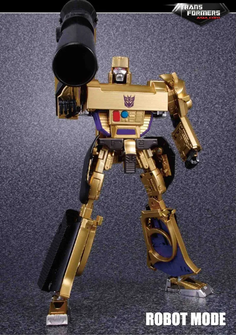 MP-05G Gold Megatron 30th Anniversary Exclusive Version