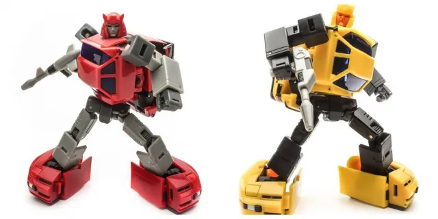 MM-10 Toro and MM-11 Coprimozzo Set of 2 | X-Transbots Master Mini