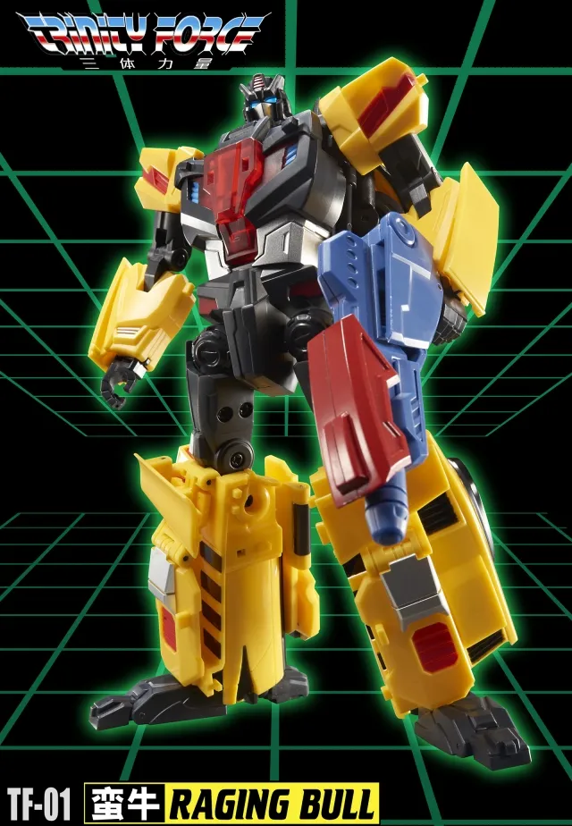 TF-01 Raging Bull | TFC Toys Trinity Force