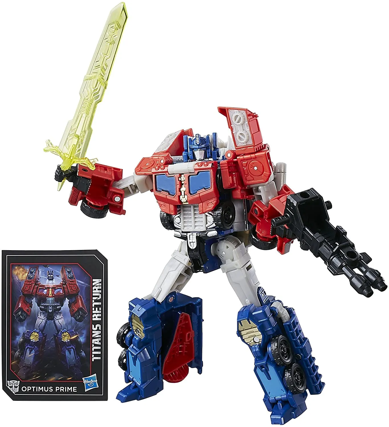 Optimus Prime and Diac | Titans Return Transformers Figure | TFSource