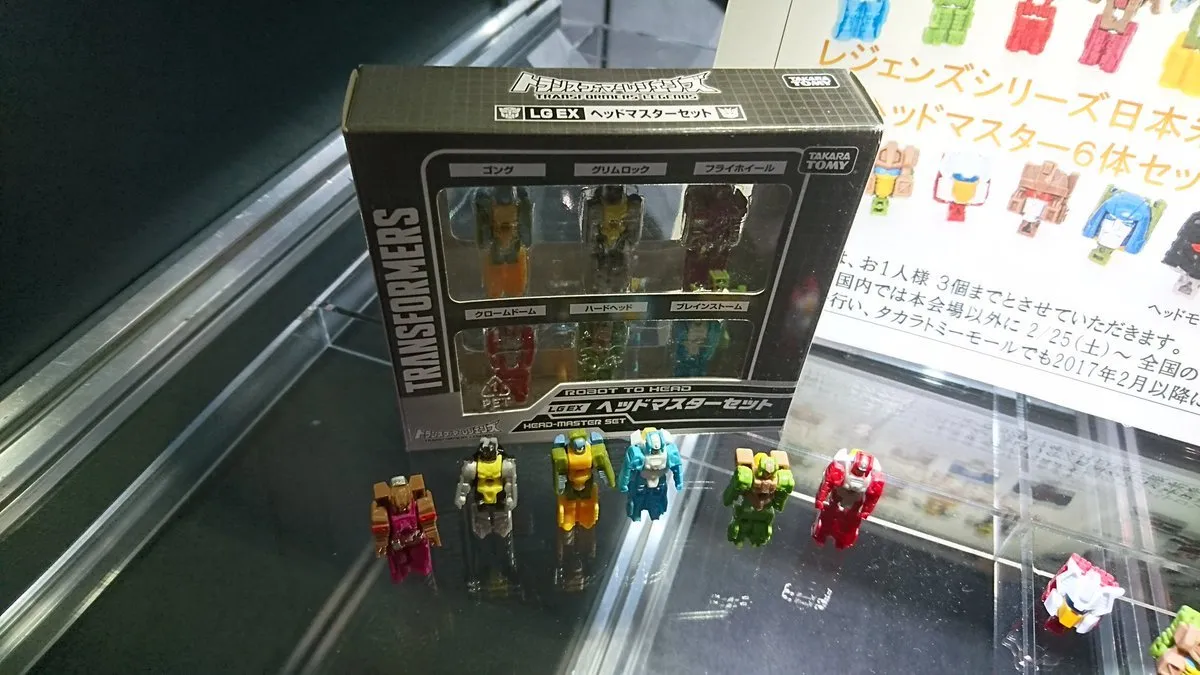 LG-EX Headmaster Set | Takara Tomy Transformers Legends Figure