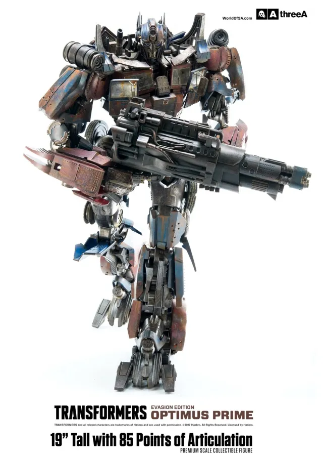 Optimus Prime Evasion Version Collectible Figure Premium Scale Collectible Figure | Transformers Transformers: Age Of Extinction | threezero