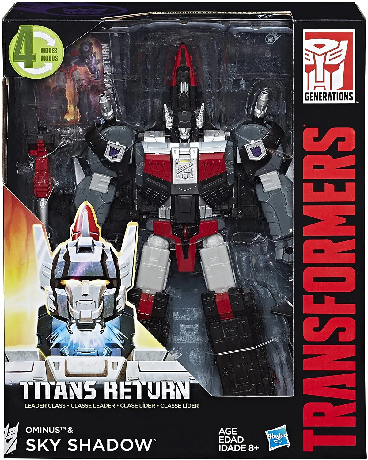 トランスフォーマー スカイシャドウ(現状品) Sky Shadow and Ominus | Titans Return Transformers Figure | TFSource