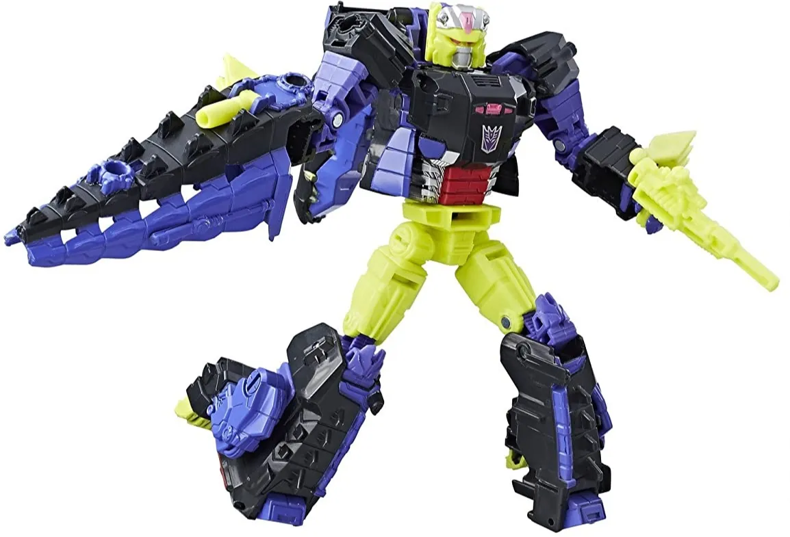Krok and Gatorface Deluxe Class  | Transformers Generations Titans Return