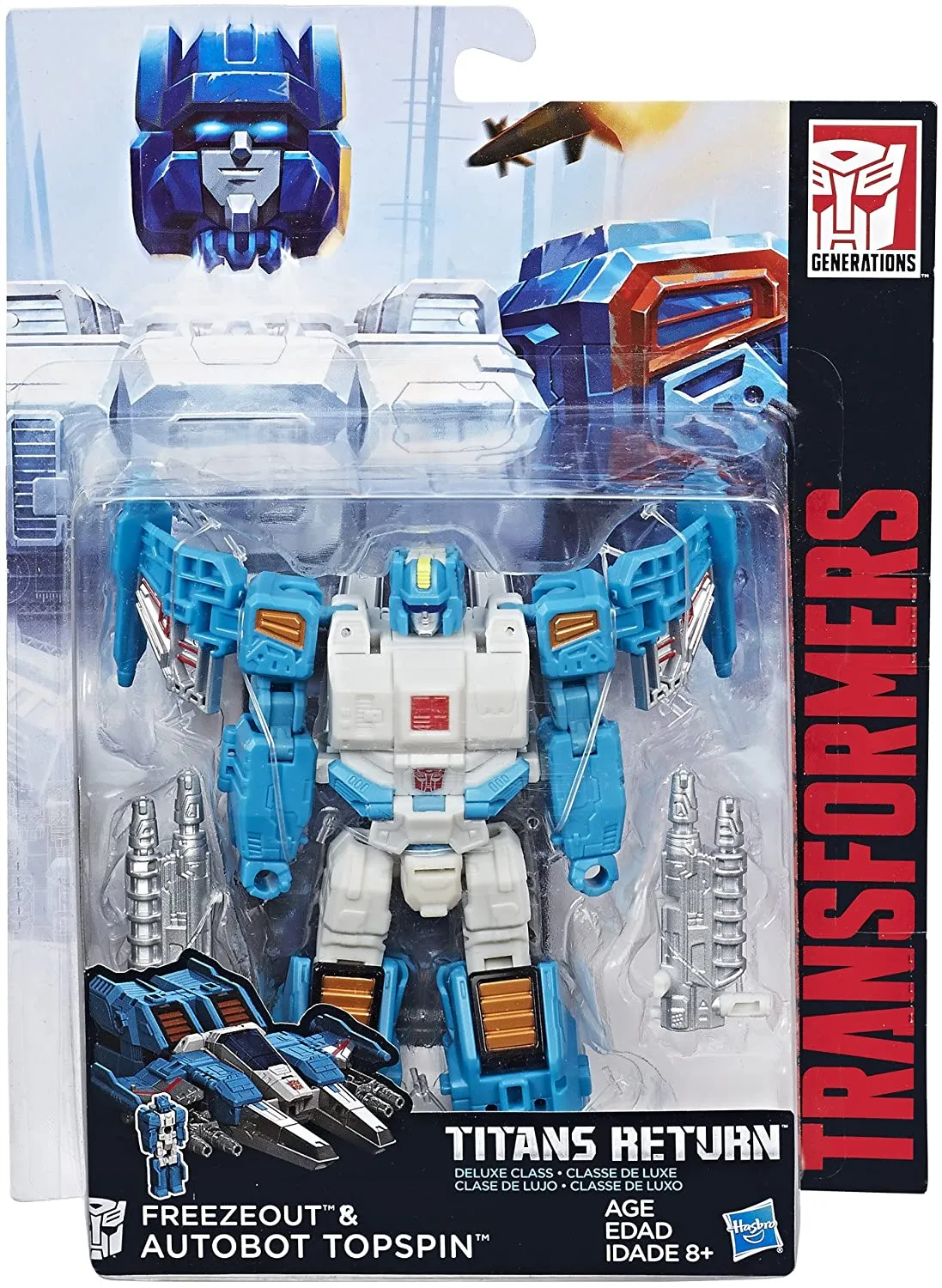 Topspin and Freezeout | Titans Return Transformers Figure | TFSource