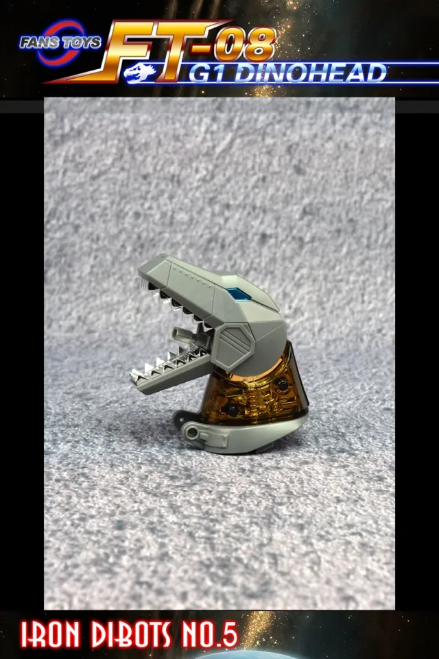 FT-08 Grinder Dinohead | Fans Toys Iron Dibots