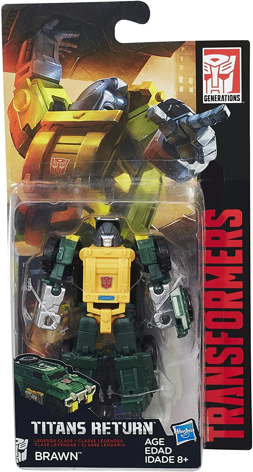 Brawn | Titans Return Transformers Figure | TFSource