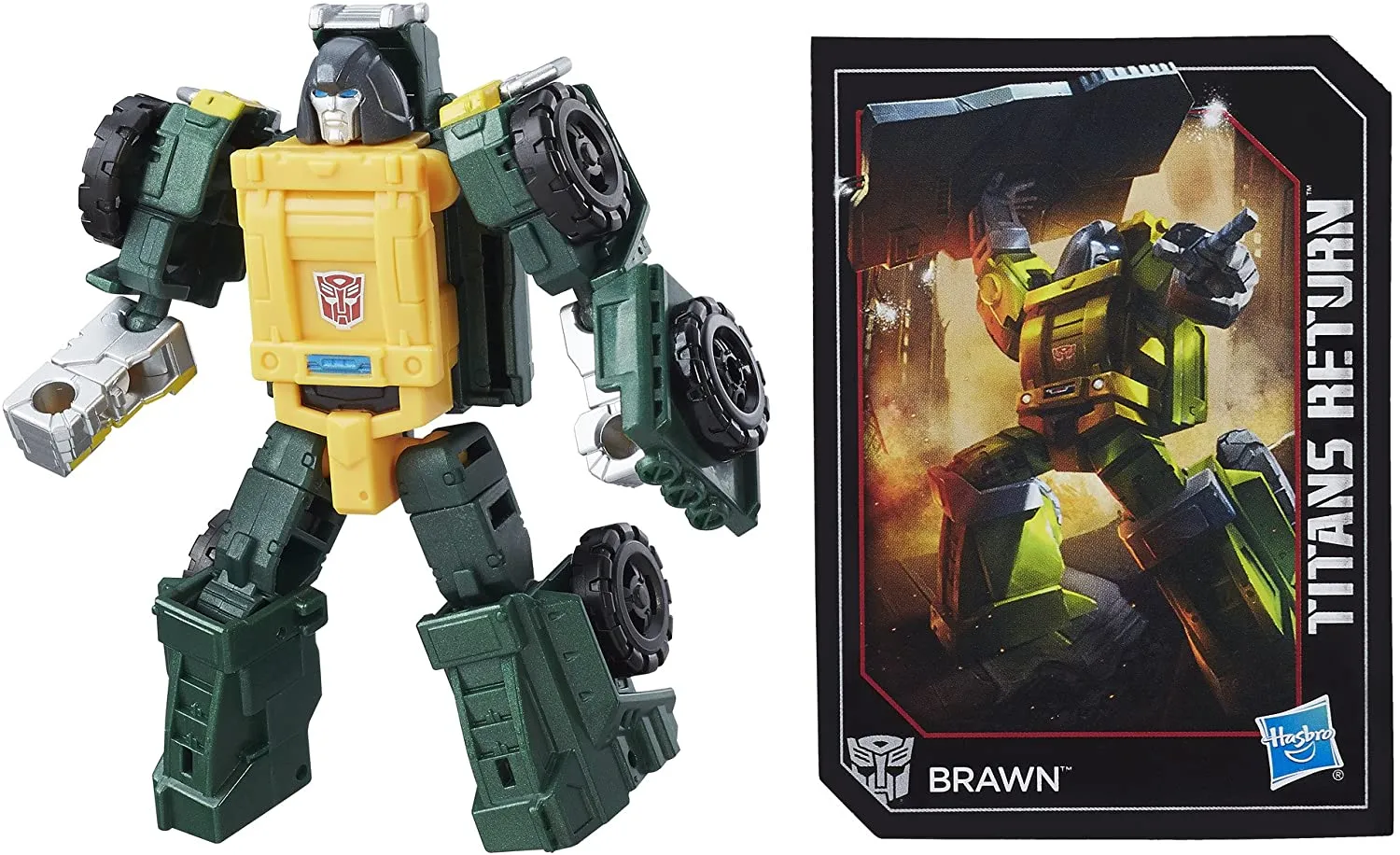 Brawn | Titans Return Transformers Figure | TFSource