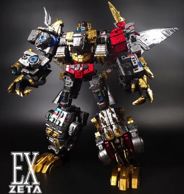 EX-04 Dinokong Dino Combiner Metallic Set of 5 | Zeta Toys