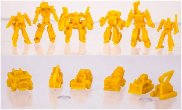 Citizen Set 01 and Trench Covers Yellow Version | MakeToys | City Bot