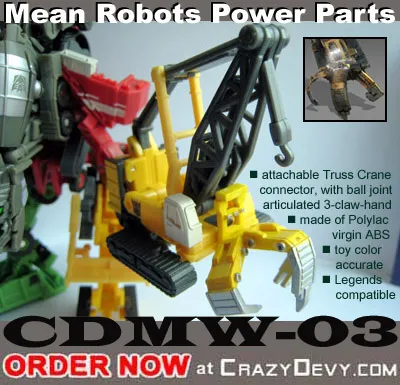 CDMW-03 Robots Power Parts | Crazy Devy