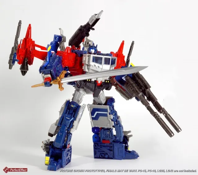 PC-18 Upgrade Kit for Transformers Legends God Ginrai | Perfect Effect | Upgrade Kit