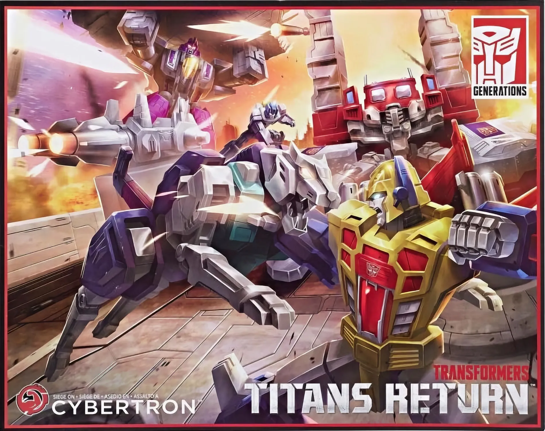 その他 Titans Return Siege on Cybertron set Siege on Cybertron Boxed Set Limited Edition | Titans Return