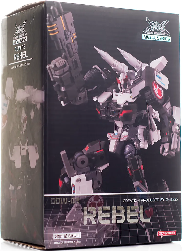 重*労様 GDW-02 REBEL 変形フィギュアトランスフォーマー　非正規　プ GDW-02 Rebel | GCreation 3rd Party Stylized Figure | TFSource