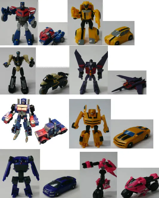 EZ Collection Volume 4 Case of 24 Pieces | Japanese Transformers Animated