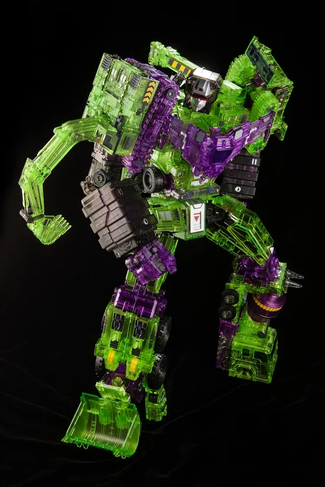 TW-C07C Clear Constructor Full Set of 6 Figures | Toyworld