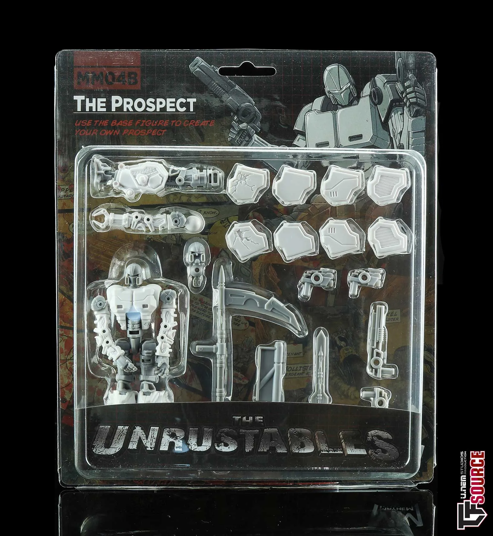MM04A The Prospect Accesory Pack White Version | The Unrustables