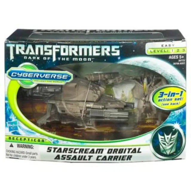 Cyberverse Starscream Orbital Assault Carrier | Transformers 3 Dark of the Moon DOTM