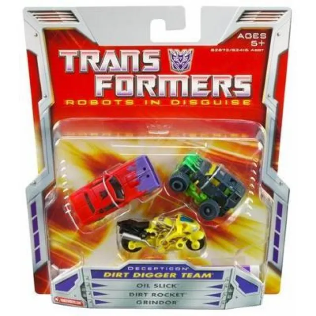 Mini-con Dirt Digger Team | Transformers Classics Robots In Disguise