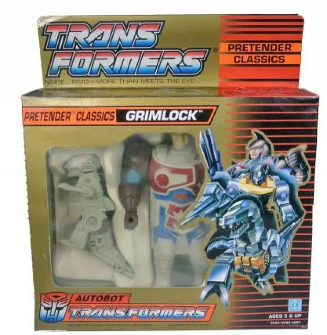 Grimlock Pretender Vintage Transformers G1