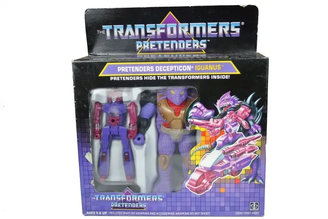 Iguanus Pretender Vintage Transformers G1