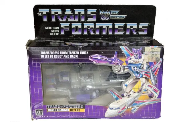 Octane Triple Changer Vintage Transformers G1