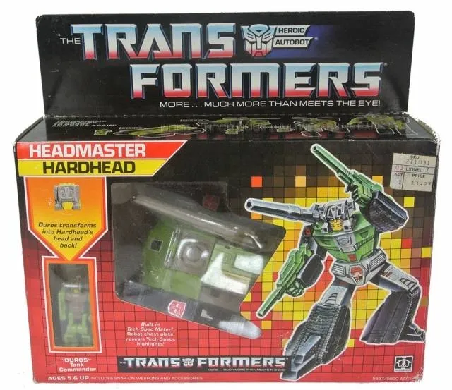 Hardhead Headmaster Vintage Transformers G1