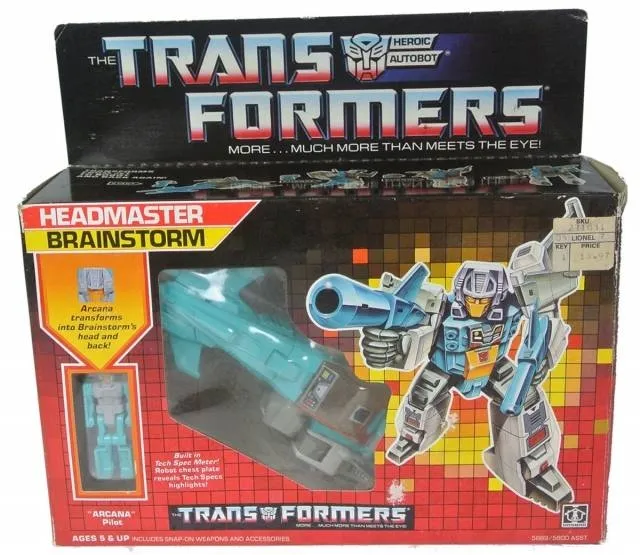 Brainstorm Headmaster Vintage Transformers G1