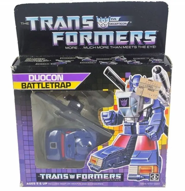 Battletrap Duocon Vintage Transformers G1