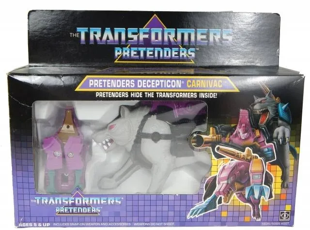 Carnivac Pretender Vintage Transformers G1