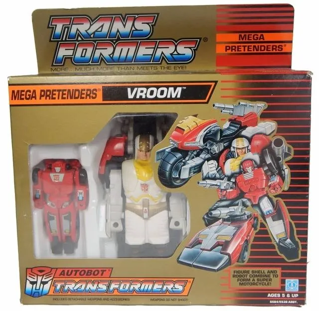 Vroom Pretender Vintage Transformers G1