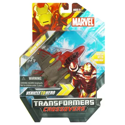 Iron Man | Transformers Marvel Crossover Figure | TFSource