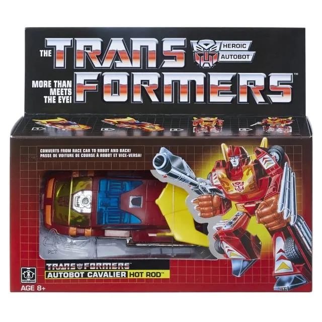 Transformers G1 Hot Rod | Transformers Vintage G1 Reissues