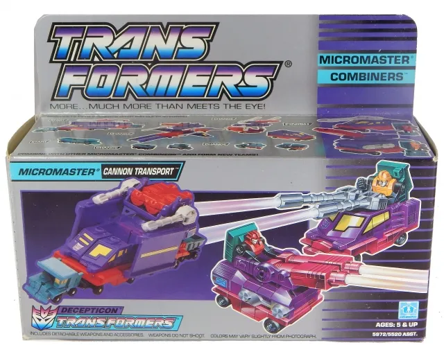 Cannon Transport Micromasters Vintage Transformers G1