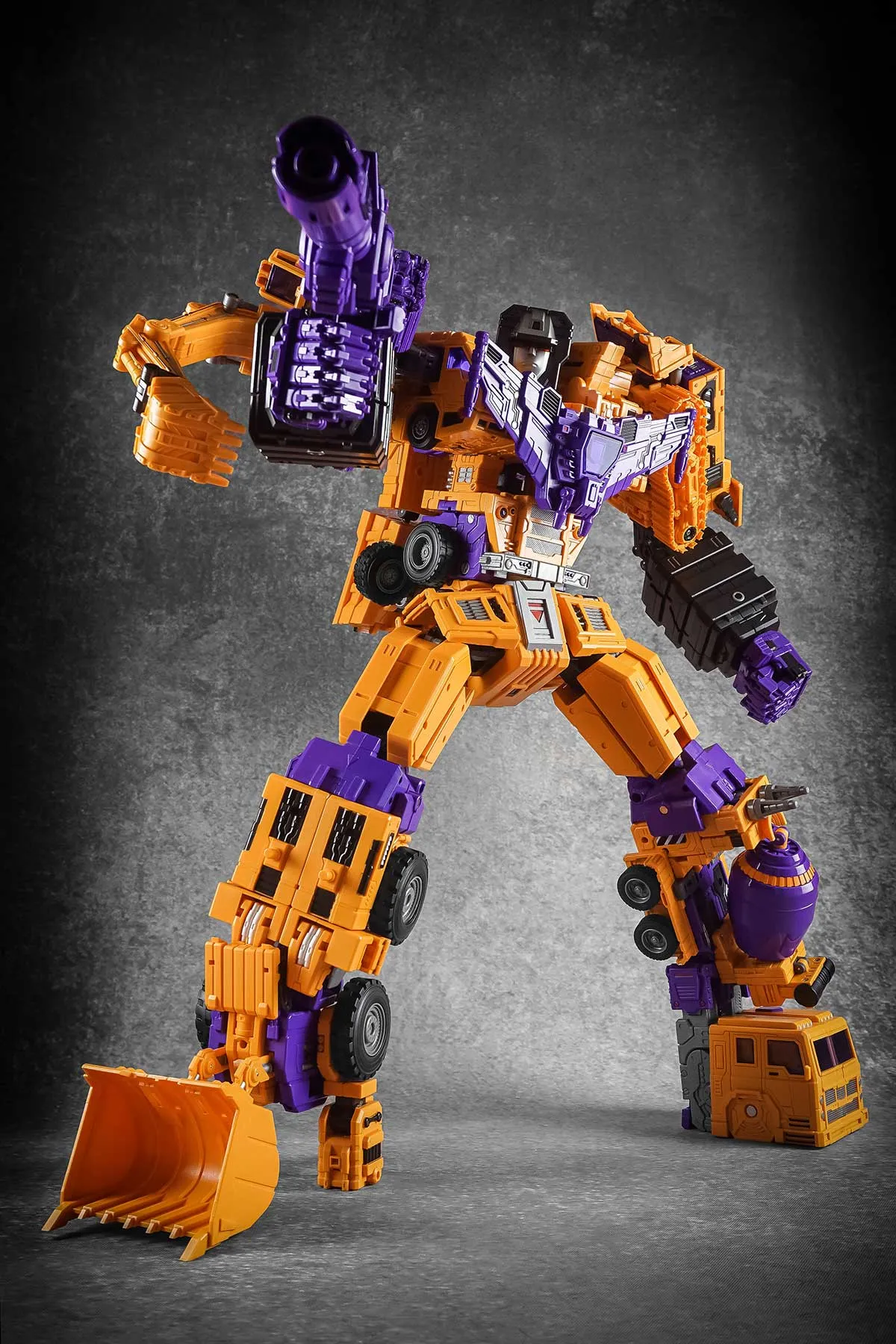 TW-C07E Orange Constructor Full Set of 6 Figures | ToyWorld 3rd