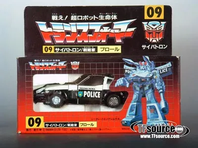 C-09 Prowl | Vintage Japanese G1 Transformers | TFSource