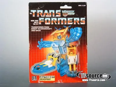 Seaspray Minibot Vintage Transformers G1
