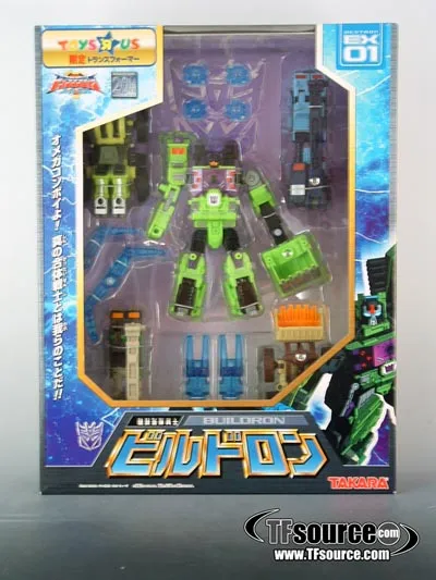 EX-01 Buildtron Constructicon Maximus Basic Class | Transformers Superlink Energon